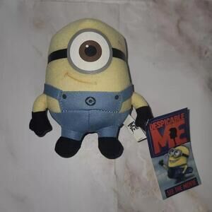 NWT Despicable Me Minions Stuart 6" Plush Toy Factory